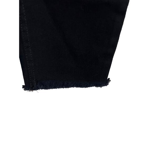 Jeggings Black Denim Distressed Jeggings Size S (4-6) NWT Hue - Picture 9 of 11